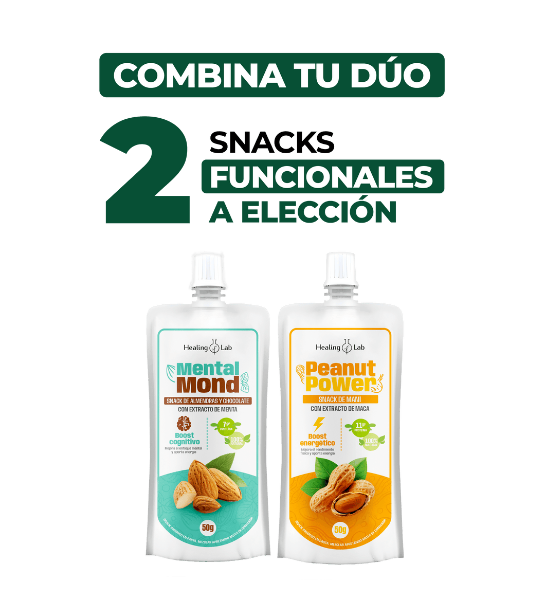 DÚO DE SNACKS FUNCIONALES